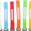 6pcs Led Glow Bracelets Party Wristbands Nylon Wristbands for Weddings Concerts and Outdoor Events Comfortable Glow Dark Accessories