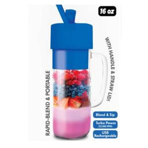Hy-Impact Better Blender - Personal with handle and straw - 16oz. USB Rechargeable