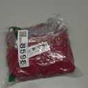 LYANER Women's Mesh Dress Long Sleeve Bodycon 3 Piece Outfits with Cami Shorts Wine Red XX-Large