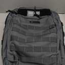 Dad Diaper Bag, Mens Diaper Bag Backpack with Diaper Changing Mat, Military Diaper Backpack with Molle Webbing, Waterproof Pouch, Baby Wipes pocket, Insulated Bottle Pockets- Dark Grey