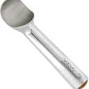 Zeroll, Size 20, in Silver 1020 Original Ice Cream Unique Liquid Filled Heat Conductive Handle Simple One Piece Aluminum Design Easy Release 40 Scoops per, 2-Ounce