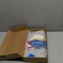 TONIFUL 4 Blue White Gold Balloon Centerpieces for Table,Balloon Stand kit for New Year 2026, Birthday Decorations,Class of 2026 Graduation Decorations,Baby Shower,Party Decorations