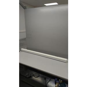 AOSKY Cordless Roller Shades Blackout Blinds for Windows Room Darkening Rolled Up Shades with Spring System, UV Protection Window Shades Door Blinds for Home and Office (52" W x 72" H, Ivory White)