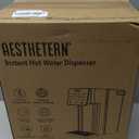 Instant Hot Water Dispenser Countertop for Rapid Heating, Electric Kettle with 6 Temperature Settings & 4 Volume Options, Water Boiler with 3L Removable BPA-Free Water Tank