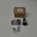 Stainless Faucet Head Replacement Pull Down Kitchen Faucet Head with 15 Adapters, 3 Water Modes Kitchen Sink Faucet Sprayer Head, Chrome Finish