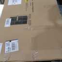 Sauder Storage Cabinet, White 20 1/2 L, 40 1/8th W, 71 1/8th L