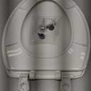 Bemis 7300SLEC Slow Close Toilet Seat, Easy Clean Hinges and Durable Plastic Seat, Made in USA, Elongated, White