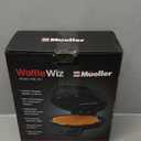 Mueller Heart 5 Waffle Maker, Waffle Iron, Adjustable Browning Control & Nonstick, Cool Touch Handle, Easy to Clean, Small Kitchen Appliances