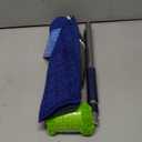 Microfiber Spray Mop for Floors Cleaning: Wet Dry Hardwood Floor Mops with 3 Washable Reusable Pads for Swiffer Powermop - Flat Mop with Sprayer for Tile Wood Laminate Vinyl Marble (Dark Blue)