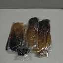 GIX Yanky Twist Crochet Hair - 8 Inch 8 Packs (240 Strands) 3 Tones Ombre Brown Pre-twisted Fluffy Spring Mini Twist Short Bob Passion Twist, Crochet Braids Braiding Hair (8 Inch, OT30/27-8P)