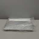 Commercial Quality Baking Sheet Pan Set, Natural Aluminum Cookie Sheet, Umite Chef Warp Resistant Baker's Half Sheet Pan, Large Thick Cookie Tray Pans for Baking, Roasting(2 Pack, 18X13In)