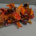 DearHouse 2 Pack Fall Garland Maple Leaf, 5.9Ft/Piece Hanging Vine Garland Artificial Autumn Foliage Garland Thanksgiving Decor for Home Wedding Fireplace Party Christmas (Orange)