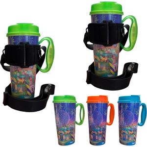 Dining Plan Refillable Mug Holder Sling Disney World Essentials, Disney Cruise Essentials, Disney World Accessories for Trip