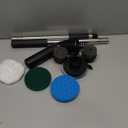 Leebein Electric Spin Scrubber, Cordless Cleaning Brush for Bathroom Shower Tub, IPX7 Waterproof Power Scrubber with 7 Brush Heads, Extendable Long Handle and 2 Speeds Scrubber for Bathtub Floor