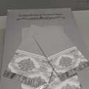 Loom and Mill Luxury Cotton Bath Towel Set 3 Piece-1 Bath Towel 1 Hand Towel 1 Wash Cloth, Ultra Soft Decorative Towel Sets Highly Absorbent for Bathroom, Classic Damask Design(Black+Copper Bronze)