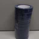 Lichamp 10-Piece Blue Painters Tape 1 inch, Blue Masking Tape Bulk Multi Pack, 1 inch x 55 Yards x 10 Rolls (550 Total Yards)