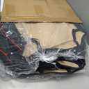 FLORICH Leather Car Seat Covers, Automotive Seat Cover 2 Pack Waterproof Seat Covers for Cars Driver Seat Cover Protectors Universal Fit for Most Cars SUV Trucks Vehicles, Black&Red Line (FrontPair)