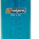 Nalgene Sustain Tritan BPA-Free Water Bottle Made with Material Derived from 50% Plastic Waste (using ISCC certified mass balance), 32 OZ, Wide Mouth, Trout Green
