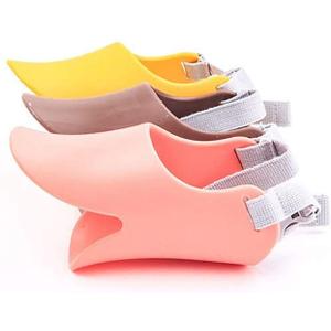 Dog Muzzles Anti Bite Silicone Duck-Bill Duck Mouth Shape Dog Mouth Covers Anti-Called Muzzle for Puppy Dogs (Pink)