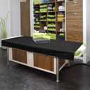 DEAYOU 40 PCS Disposable Massage Table Sheets, Non Woven Fabric Spa Bed Sheets, Breathable Lash Bed Cover for Tattoo, Beauty Salon, Hotels, Travel, Esthetician, 31" x 70", Black