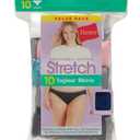 Hanes 10 Tagless Bikini Cotton 6/M
