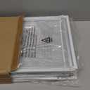 Simple Houseware 3-Tier Stackable Mesh Shoe Rack, White