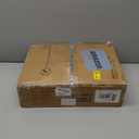 Furnulem White Nightstand with 3 Drawers and 2-Tier Shelf, Small Night Stand End Table Side Furniture, Fabric Storage Organizer for Bedroom, Closet, Hallway, Nursery, Sturdy Steel Frame, Wood Top