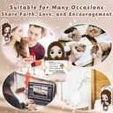 Jesus Plush Christian Desk Decor Christian Gifts For Women Mini Jesuss Figures spiritual Gifts For women Men Faith Religious Baptism Catholic Gift For Her Jesus Loves You Emotional Support Nuggets