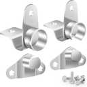 Tailgate Hinge Kit Compatible with 1999-2007 Chevrolet Chevy Silverado GMC Sierra 1500 1500HD 2500 2500HD 3500 Classic | 2005-2006 Hummer H1 H2 H3, Replaces # 38642,15074252,15074253,15078745,15078746