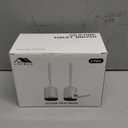 Lefree 2 Pack Silicone Toilet Bowl Brush and Holder Set with Ventilated Holder, Floor Standing & Wall Mounted Toilet Scrubber (Gray)