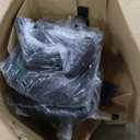 COLAMY Ergonomic Mesh Office Chair with Footrest, Executive High Back Computer Desk Chair with Wide Headrest and Adjustable 3D Arms, Fixed Tilt Lock and Lumbar Support (Black)