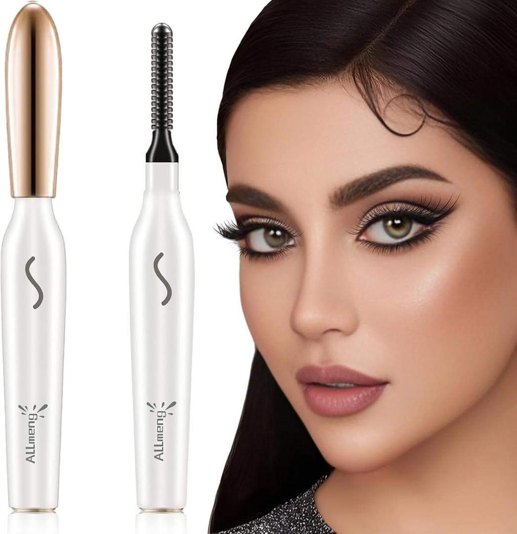 Heated Eyelash Curlers-Electric Eyelash Curler for Makeup Tools USB Rechargeable,Fast Heat up Within 10s - 24 Hours Long Lasting baise2