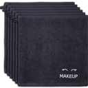 White Classic Set of 12 Makeup Removal Wash Cloths 13"×13"