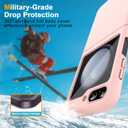 for Galaxy Z Flip 3 5G Case,Lightweight,Slim Fit Rugged Shockproof Cover, Slim Thin Hard PC Shockproof Protective Cover Pink 4-Z Flip3-04