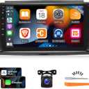 [2G+64G] Car Radio for Mercedes Benz Smart Fortwo 2005-2010, 9 inch Android 13 Touch Screen Stereo, Carplay/Android Auto/WiFi/1080P/SWC/Bluetooth/Mirror Link+AHD Backup Camera+MIC