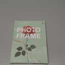 Komimaci 4x6 Picture Frames - Glass Photo Frame for Tabletop/ Desktop Display, Horizontal/ Vertical Orientation, Silver Finish