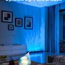 RGB Wall Lights for Living Room, Gaming Room Decor, Ocean Wave Light Projector for Bedroom, Dynamic Color Changing Lamp
