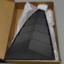 YHCDSEA for Model 3 Rear Side Window Shutter Cover Louver Sport Style Cool Exterior Decoration fit for Tesla Model 3 2017-2026 Accessories (Matt Black)