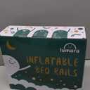 LUMARA Inflatable Bed Rail for Toddlers 2 Pack  Portable Travel Bed Bumpers for Kids Fits Twin Full Queen King Size Beds  NonSlip Safety Guard Rails