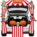  Trunk or Treat Car Decorations Kit for SUV Halloween Circus Carnival Decoration Clown Halloween Decorations for Outdoor Party Supplies Car Archway Garage Decor : Patio, Lawn & Garden