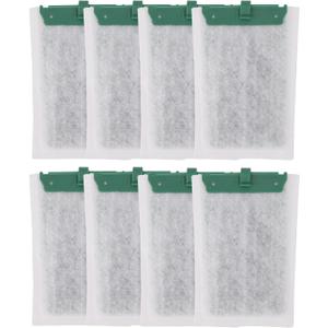 Tinoaly 8pcs Medium Replacement Filter Cartridges Compatible with Tetra Whisper Bio-Bag, Fish Tank Parts Accessories for 10i IQ10 PF10 ReptoFilter, 5-10 Gallon Aquarium