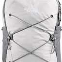 The North Face Women's Jester Commuter Laptop Backpack, TNF White Metallic Mlange/Mid Grey, One Size
