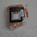 Lush Decor Leah Floral Light Filtering Valance, 52" W x 18" L, Red & Orange - Valances for Windows - Parisian Decor - Farmhouse Kitchen Curtains Valance