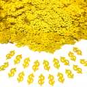 Dollar Confetti Money Confetti American Casino Sequins Table Metallic Foil Confetti for Wedding Birthday Festival Vegas Bachelorette Party Decoration 1.6OZ (Dollor)