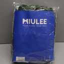 MIULEE Velvet Curtains 84 inches 2 Panels - Luxury Blackout Curtains for Bedroom Living Room Thermal Insulated Super Soft Window Drapes Rod Pocket & Back Tab, Olive Green, W52 x L84 inches