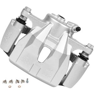 cciyu 19B3434 Front Left Brake Caliper With Bracket For Pontiac For Vibe 2009-2010,For Scion For xD 2008-2014,For Toyota For Corolla 2009-2019,For Toyota For Matrix 2009-2014