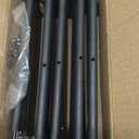 Skirt HangersPants Hangers with Clips360°  Swivel Hooks Space Saving Hangers for Pants, Skirts, Clothes, Jeans (10Pack, Black)