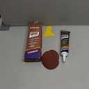 Wood Filler, 6.15 oz Paintable Wood Putty, Easy to Sand, Shrink & Crack Resistant, Quick Repair for Cracks, Holes and Damage (Natural)