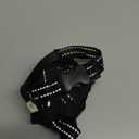 Dog Muzzle,Mesh Soft Muzzle for Small Medium Large Sized Dogs, Breathable Reflective Adjustable Puppy Muzzles with Collar for Scavenging Grooming Biting Chewing,Allows Panting and Drinking(Black S)