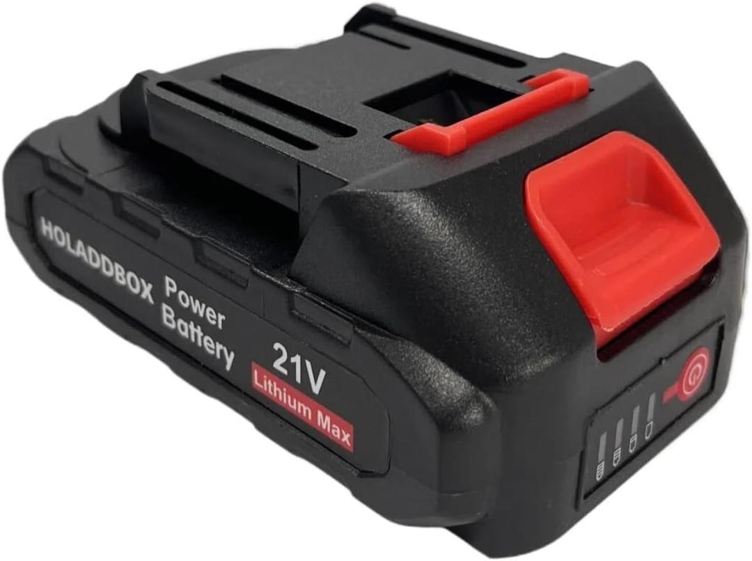 S7 21V Lithium Ion Battery, 2.0AH Rechargeable Battery with LED Indicator Light Compatible with Mini Chainsaws and Leaf Blowers